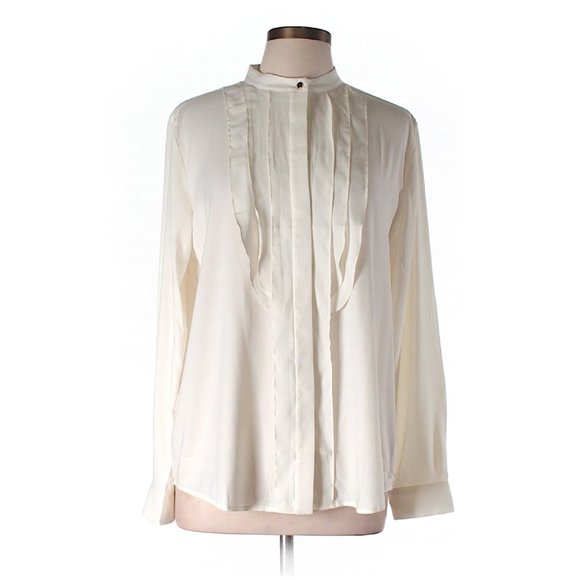 NWT Ann Taylor Long Sleeve Blouse - Picture 1 of 2